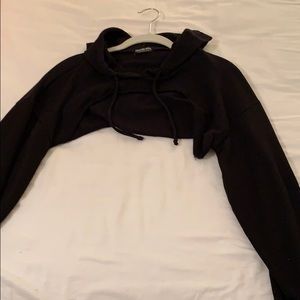 Cropped hoodie